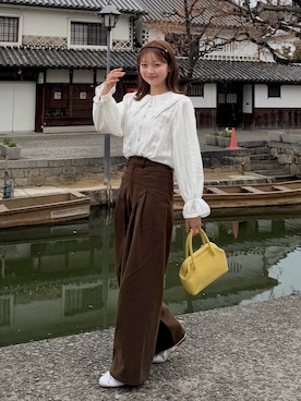 ゆづきさん（レディース・160cm）の春コーディネート