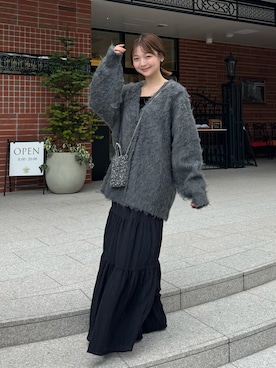 「アイテム（ドレスシューズ）」を使った、ゆづきさん（レディース・160cm）の秋コーディネート