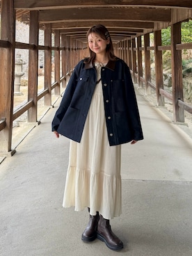 ゆづきさん(レディース・160cm)の冬コーディネート