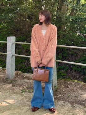 「アイテム（ドレスシューズ）」を使った、ゆづきさん（レディース・160cm）の秋コーディネート