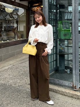 「REMOON（リムーン）のアイテム」を使った、ゆづきさん（レディース・160cm）の春コーディネート