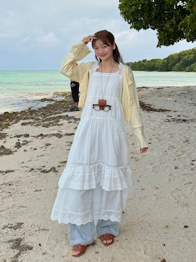 「アイテム（アクセサリー）」を使った、ゆづきさん（レディース・160cm）の春コーディネート