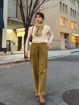 ゆづきさん（レディース・160cm）の冬コーディネート