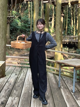 ゆづきさん（レディース・160cm）の冬コーディネート