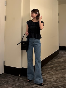 ゆづきさん（レディース・160cm）の夏コーディネート