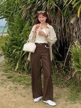 ゆづきさん（レディース・160cm）の春コーディネート