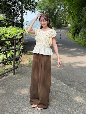 ゆづきさん(レディース・160cm)の夏コーディネート