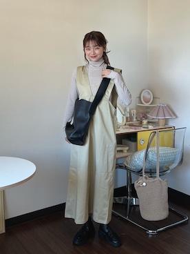「idem（イデム）のアイテム（ジャケット/アウター）」を使った、ゆづきさん（レディース・160cm）の秋コーディネート