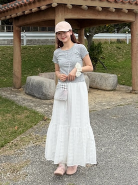 ゆづきさん（レディース・160cm）の春コーディネート