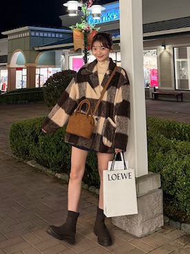 ゆづきさん（レディース・160cm）の秋コーディネート