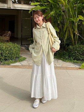 ゆづきさん（レディース・160cm）の春コーディネート