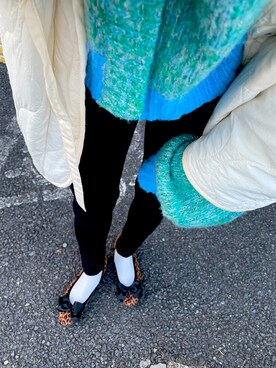 「BEAMS（ビームス）のアイテム（パンプス）」を使った、yukiさん（レディース・161cm）の冬コーディネート