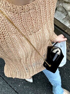 「tov（トーヴ）のアイテム（ハンドバッグ）」を使った、yukiさん（レディース・161cm）の夏コーディネート