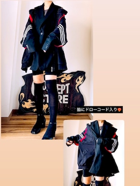 「アイテム（ノーカラーコート）」を使った、concept  store    さん（レディース・160cm）の秋コーディネート