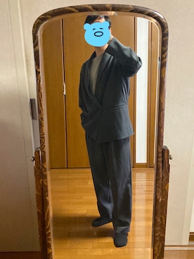 「Genri（ゲンリ）のアイテム」を使った、ぬのさん（メンズ・168cm）の春コーディネート