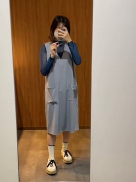 「GORGE（ゴージ）のアイテム（ワンピース/ドレス）」を使った、イズヒアーさん（レディース・164cm）の春コーディネート