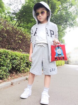 Gap ギャップ のパーカーを使った人気ファッションコーディネート Wear