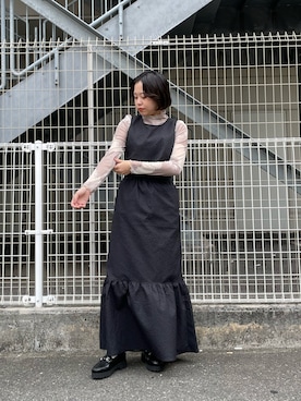 「BASS（バス）のアイテム」を使った、kotoneさん（レディース・155cm）の秋コーディネート