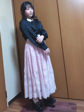 「an another angelus（アンアナザーアンジェラス）のアイテム」を使った、ことかさん（レディース・152cm）の春コーディネート