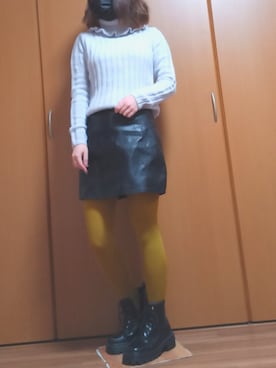 「Loueme（ルエム）のアイテム」を使った、ことかさん（骨格ストレート・レディース・152cm）の冬コーディネート