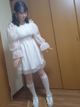「アイテム（レッグウェア）」を使った、ことかさん（レディース・152cm）の秋コーディネート