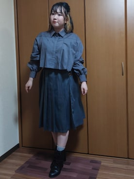 「etoll.（エトル）のアイテム」を使った、ことかさん（レディース・152cm）の秋コーディネート