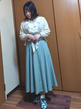 「an another angelus（アンアナザーアンジェラス）のアイテム」を使った、ことかさん（レディース・152cm）の春コーディネート