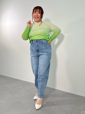 「miclat（ミクラ）のアイテム」を使った、SMILE LAND（スマイルランド）さん（レディース・155cm）の夏コーディネート