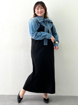 「CHIC STYLE」｜「アイテム（ワンピース/ドレス）」を使った、SMILE LAND（スマイルランド）さん（レディース・160cm）の冬コーディネート