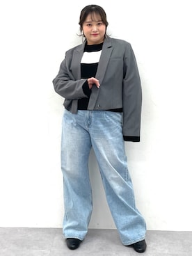 SMILE LAND(スマイルランド)さん(レディース・160cm)の冬コーディネート