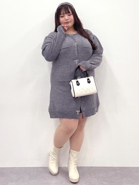 SMILE LAND（スマイルランド）さん（レディース・157cm）の冬コーディネート