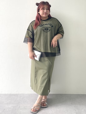 SMILE LAND（スマイルランド）さん（レディース・155cm）の夏コーディネート