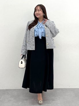 「nissen（ニッセン）のアイテム」を使った、SMILE LAND（スマイルランド）さん（レディース・158cm）の冬コーディネート