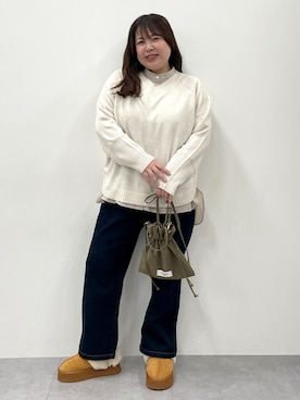 SMILE LAND（スマイルランド）さん（レディース・157cm）の冬コーディネート