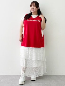 SMILE LAND（スマイルランド）さん（レディース・158cm）の夏コーディネート