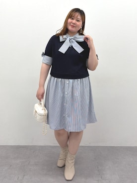 SMILE LAND（スマイルランド）さん（レディース・166cm）の夏コーディネート