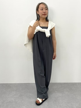 「ぽっちゃり」｜SMILE LAND（スマイルランド）さん（レディース・158cm）の秋コーディネート