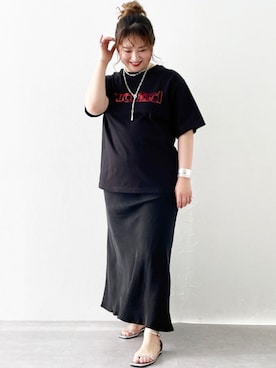 「CHIC STYLE」｜「アイテム（アクセサリー）」を使った、SMILE LAND（スマイルランド）さん（レディース・160cm）の夏コーディネート