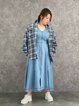 SMILE LAND（スマイルランド）さん（レディース・172cm）の秋コーディネート