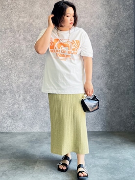 SMILE LAND(スマイルランド)さん(レディース・163cm)の夏コーディネート