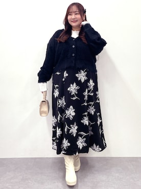 SMILE LAND（スマイルランド）さん（レディース・158cm）の冬コーディネート