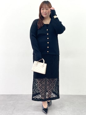 「CHIC STYLE」｜「アイテム（ワンピース/ドレス）」を使った、SMILE LAND（スマイルランド）さん（レディース・165cm）の春コーディネート