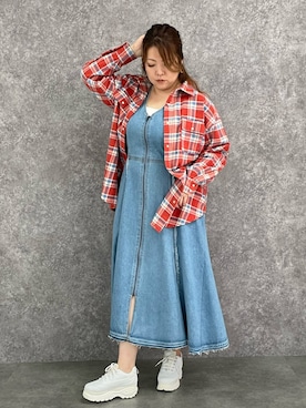 SMILE LAND（スマイルランド）さん（レディース・172cm）の秋コーディネート