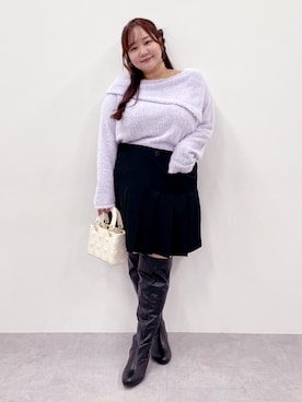 「marun（マルン）のアイテム」を使った、SMILE LAND（スマイルランド）さん（レディース・158cm）の秋コーディネート