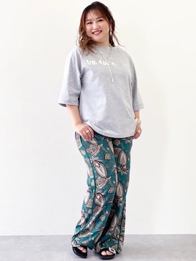 「CHIC STYLE」｜「アイテム（アクセサリー）」を使った、SMILE LAND（スマイルランド）さん（レディース・160cm）の夏コーディネート