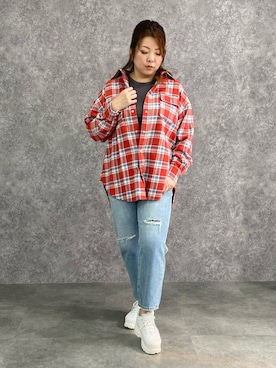 SMILE LAND（スマイルランド）さん（レディース・172cm）の秋コーディネート