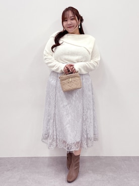 「marun（マルン）のアイテム」を使った、SMILE LAND（スマイルランド）さん（レディース・158cm）の秋コーディネート