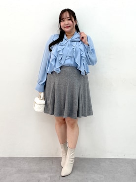 SMILE LAND（スマイルランド）さん（レディース・158cm）の秋コーディネート