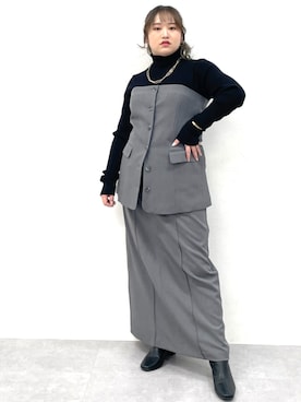 SMILE LAND(スマイルランド)さん(レディース・160cm)の冬コーディネート