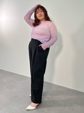 「miclat（ミクラ）のアイテム」を使った、SMILE LAND（スマイルランド）さん（レディース・155cm）の夏コーディネート